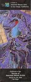 Product Description: This guidebook was designed to giveSan Diegovisitors a glimpse of the mosaic jewels which are sometimes hidden in the city. Many are the same sites that were highlighted during the Bus Tours and held in conjunction with the Eigth Annual SAMA Conference,The American Mosaic Summit in March 2009. Full Color,18 pages.</br> A Guide to Selected Mosaic Sites in San Diego