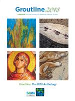 Product Description: GROUTLINE: The2018Anthology</br></br>SAMA is proud to present the 3rd annual PRINT edition ofGroutline2018! The four-issue compilation was introducedat the American Mosaic Summit in Nashville, TN in April 2019and a LIMITED QUANTITY is available NOWonline in the SAMA store. Groutline has not been professionally printed since 2011 and many current members have requested we bring the printed issues back. Time is limited to take advantage of thisrareopportunity to participate in a commemorative print version of a year ofGroutline. Active SAMA Members receive $5 discount!</br> 2018 Groutline Anthology